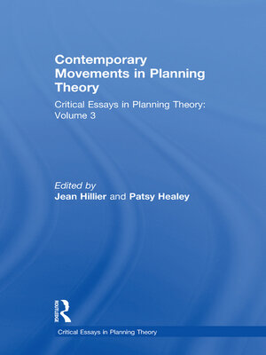 cover image of Contemporary Movements in Planning Theory